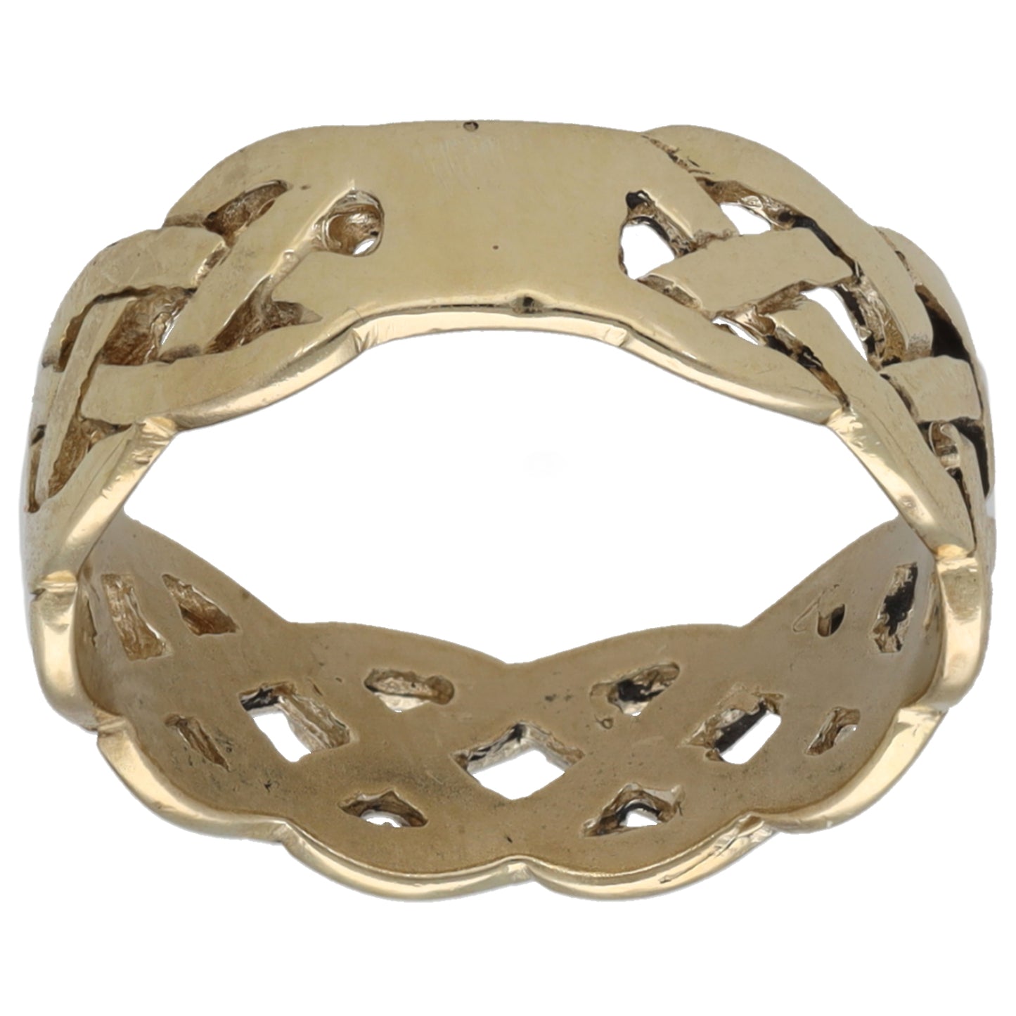 9ct Gold Alternative Ring Size K