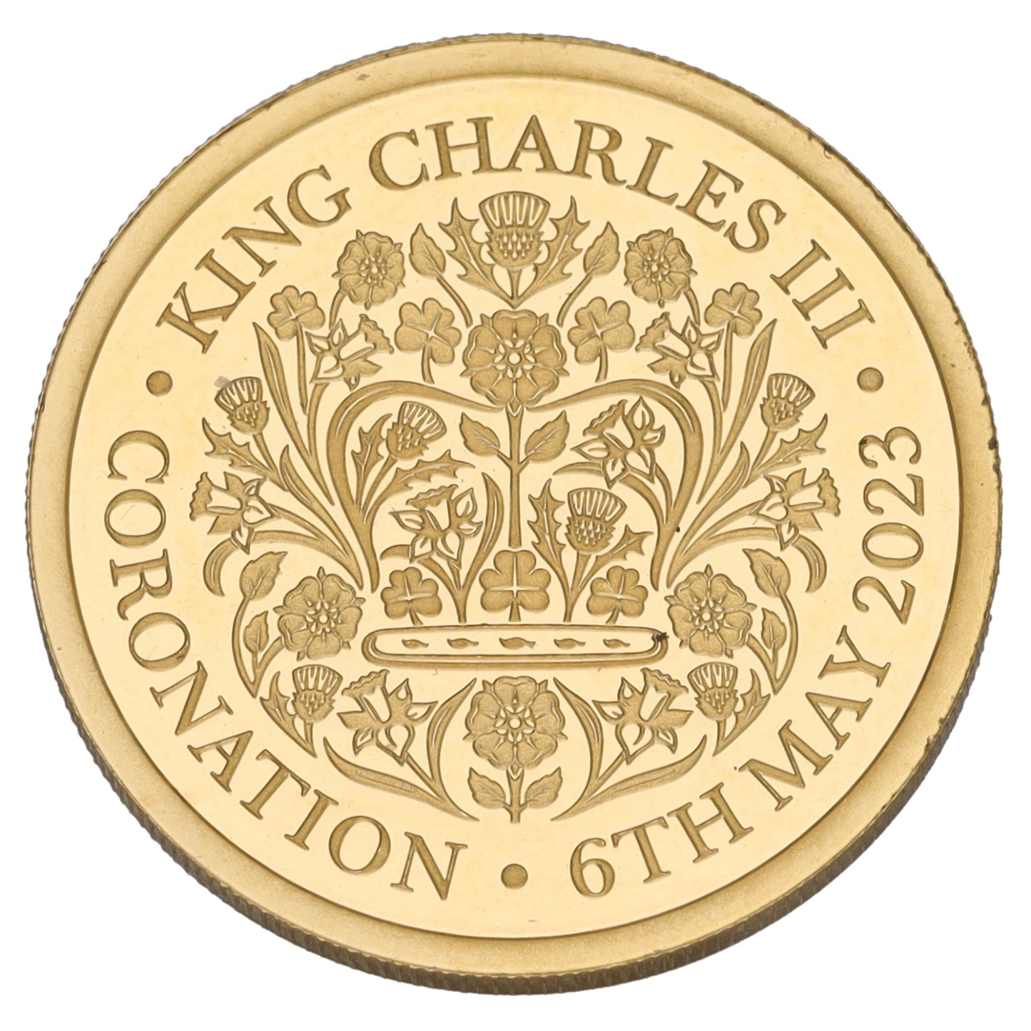 22ct Gold King Charles III Full Sovereign Coin 2023