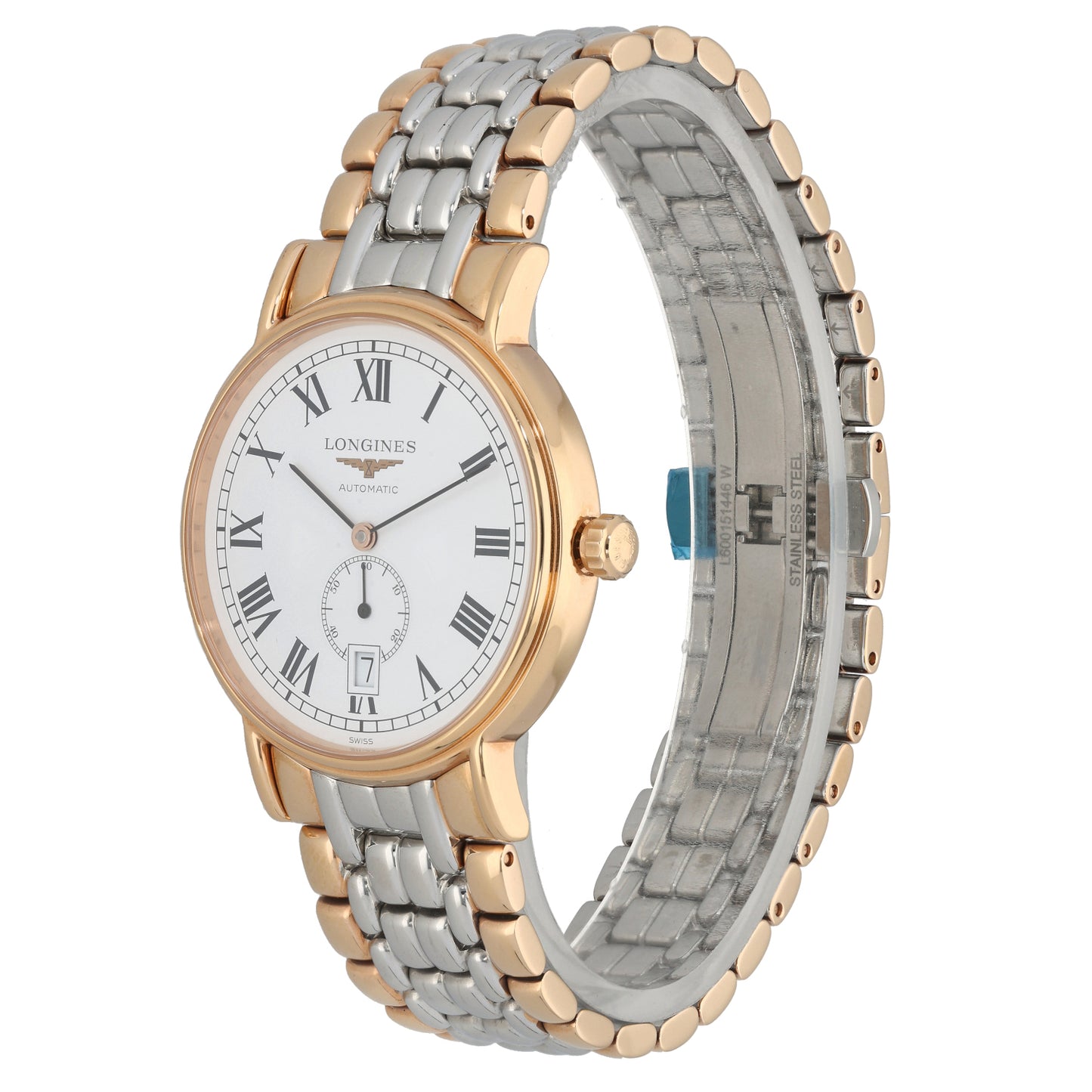 Longines Presence L4.805.1 39mm Bi-Colour Watch