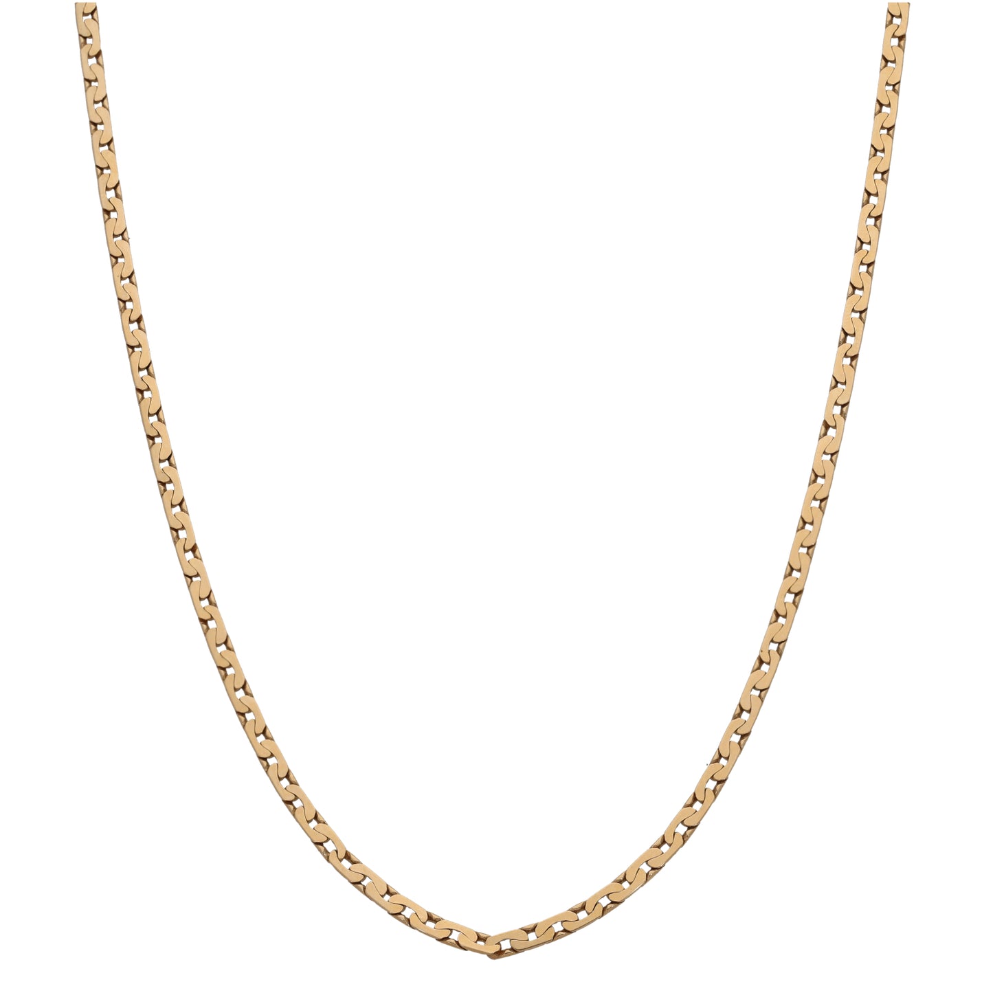 9ct Gold Fancy Necklace 20"