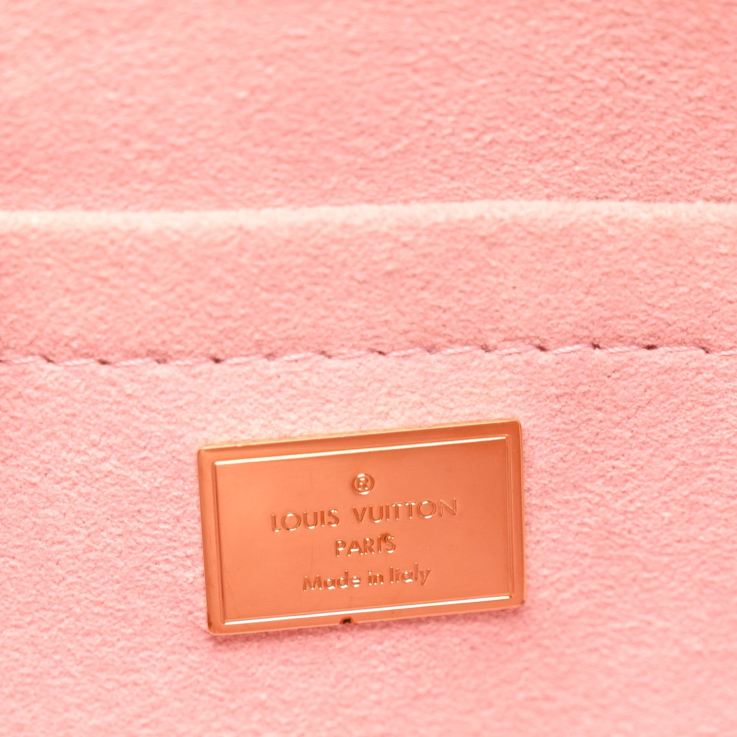 Louis Vuitton Spring Street NM Monogram Vernis Patent Leather Bag - Rose Ballerine