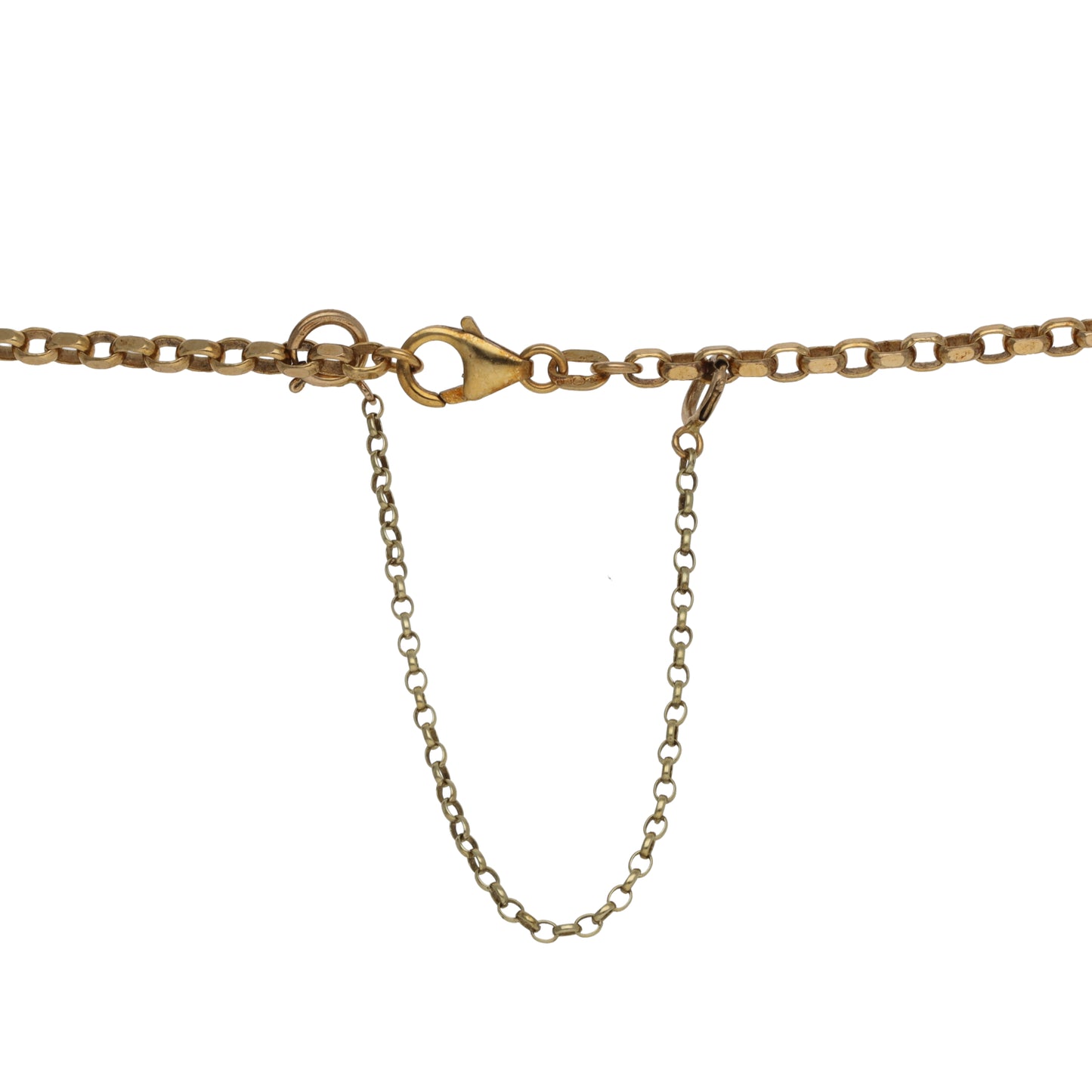 9ct Gold Belcher Chain 22"