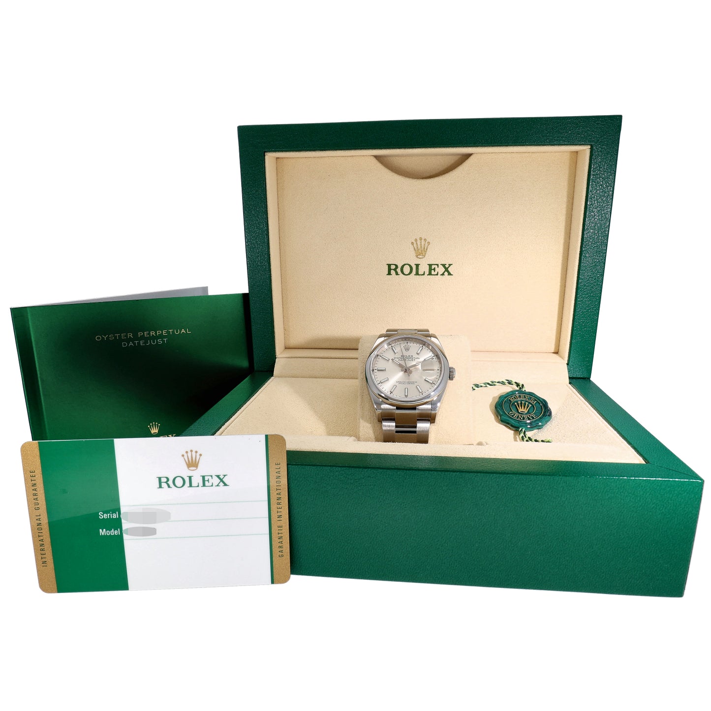 Rolex Datejust 126200 36mm Stainless Steel Watch