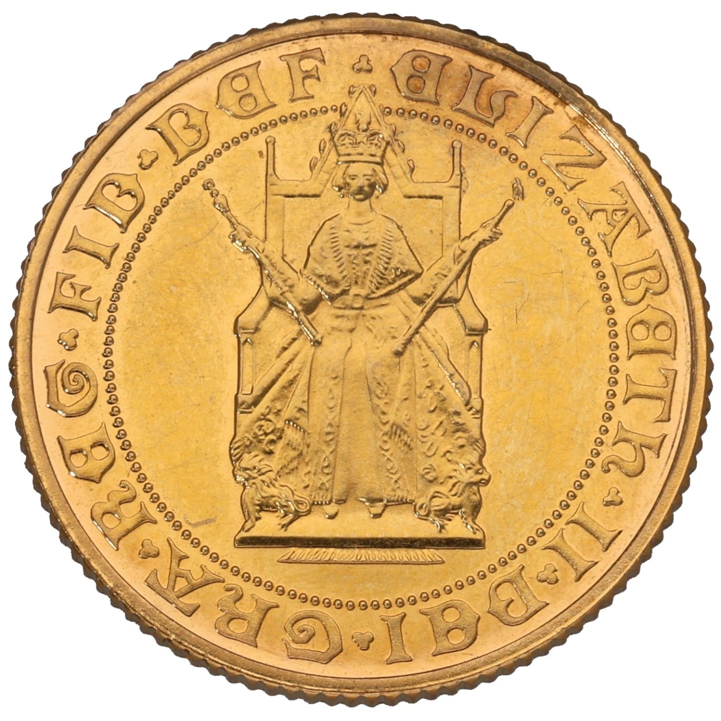 22ct Gold Anniversary Of The First Gold Sovereign Coin 1989