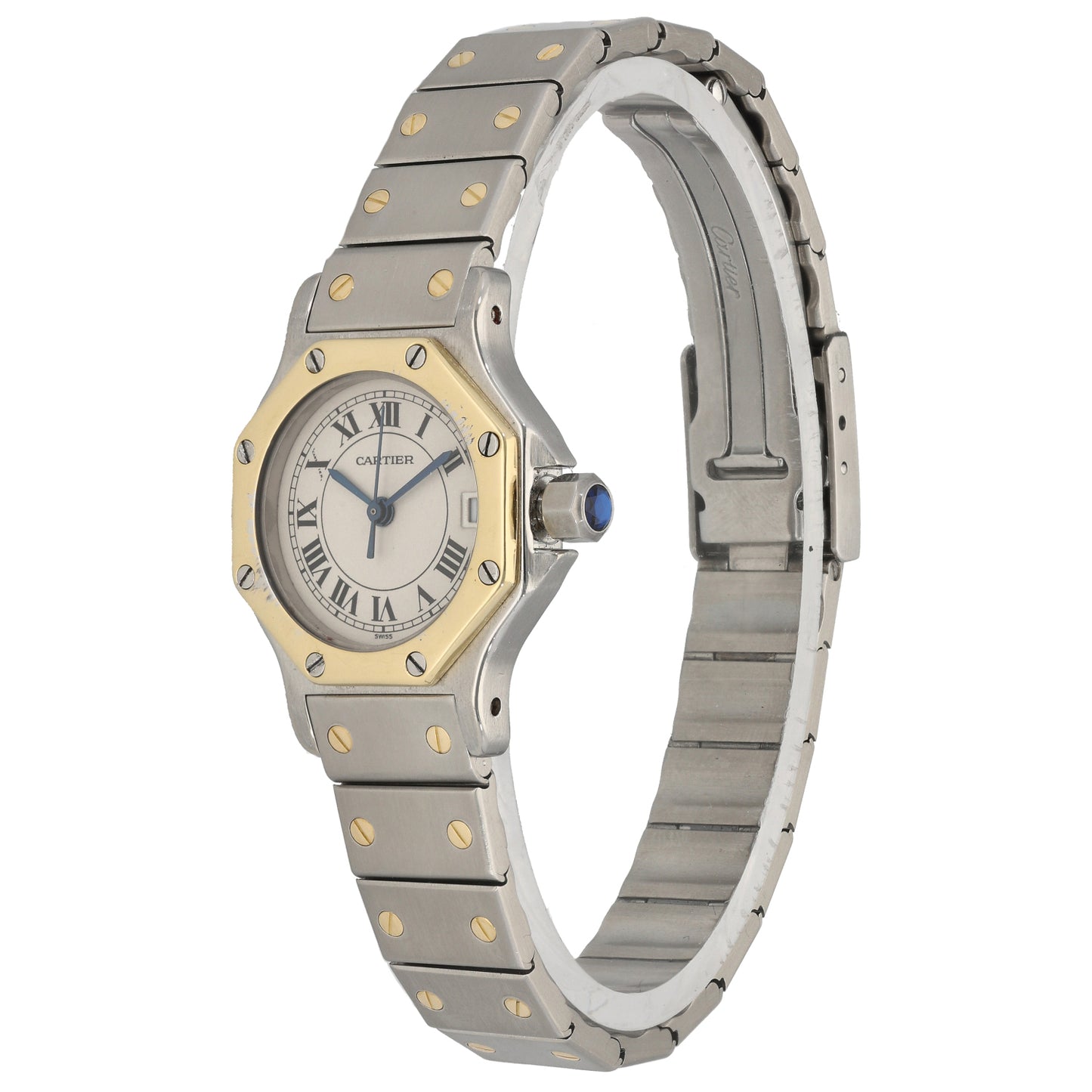 Cartier Santos Octagon W2001683 25mm Bi-Colour Watch