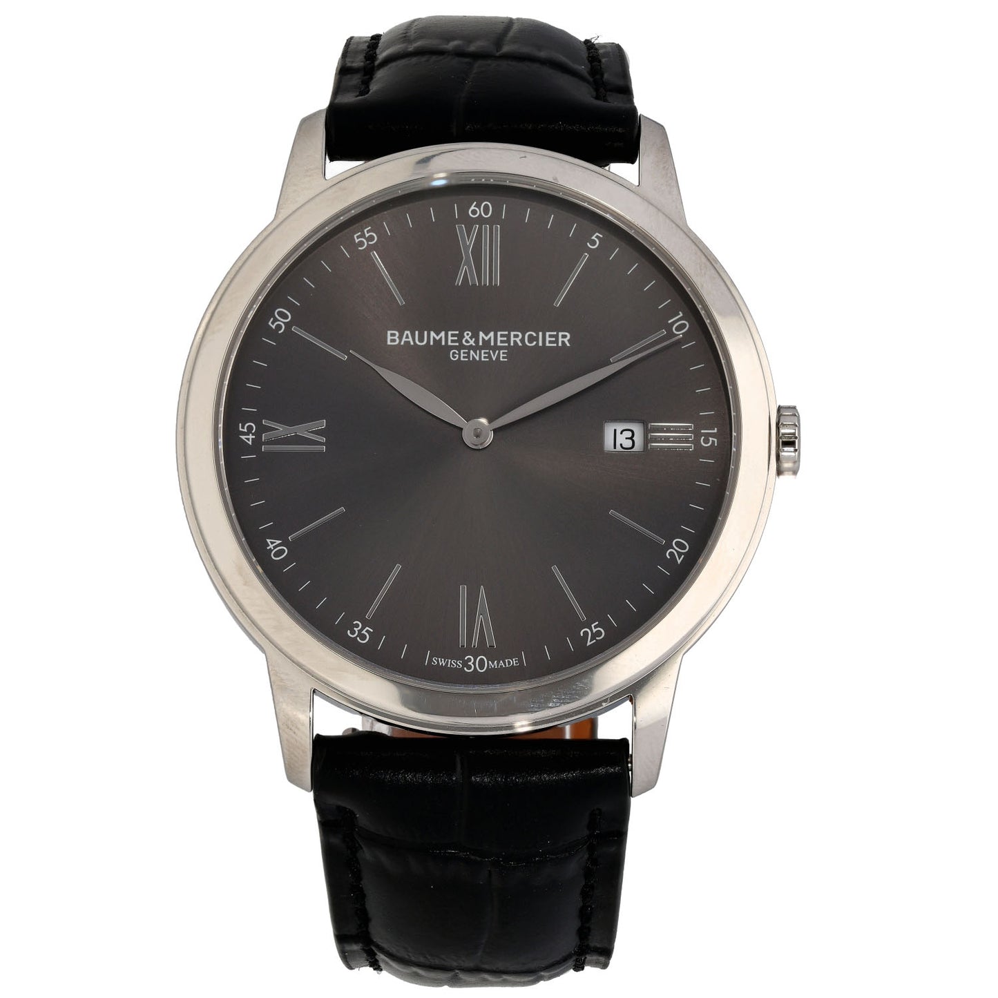Baume Et Mercier Classima 65838 42mm Stainless Steel Watch