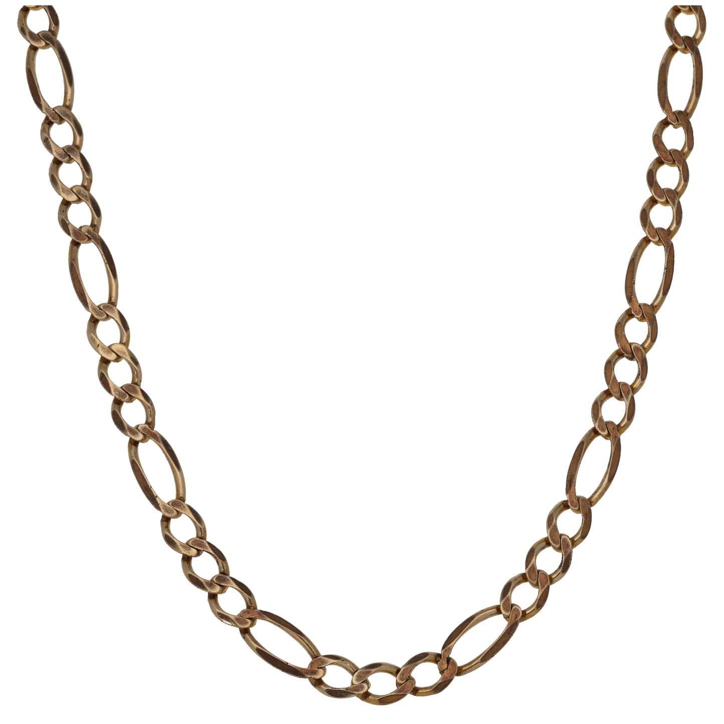 9ct Gold Figaro Chain 24"