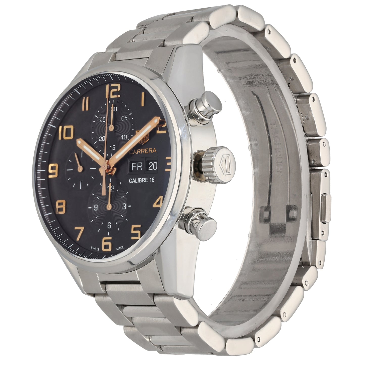 Tag Heuer Carrera CV2A1AB 43mm Stainless Steel Watch