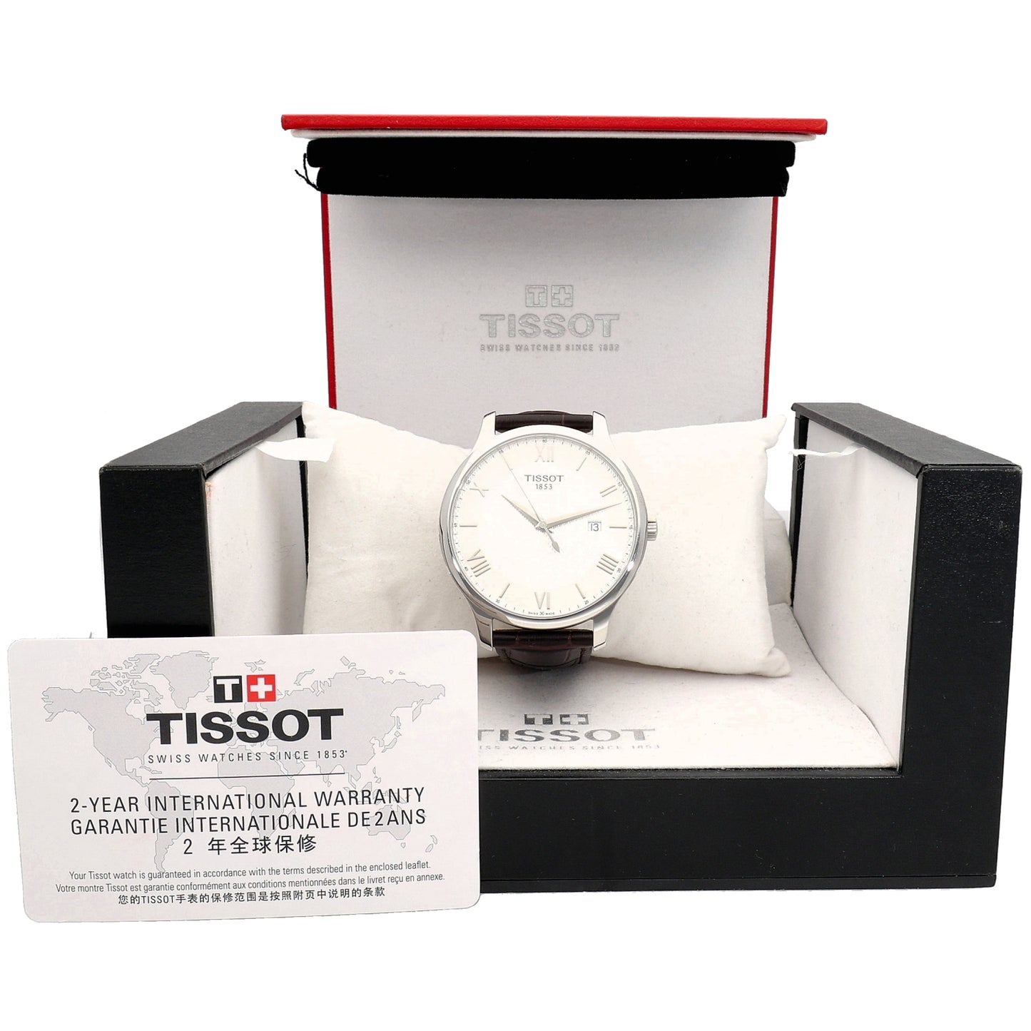 Tissot Tradition T063610A 42mm Stainless Steel Watch