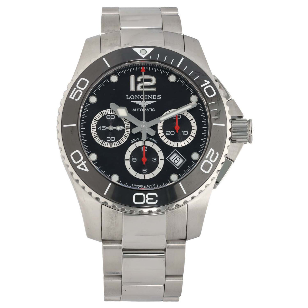 Longines Hydro Conquest L3.883.4 43mm Stainless Steel Watch