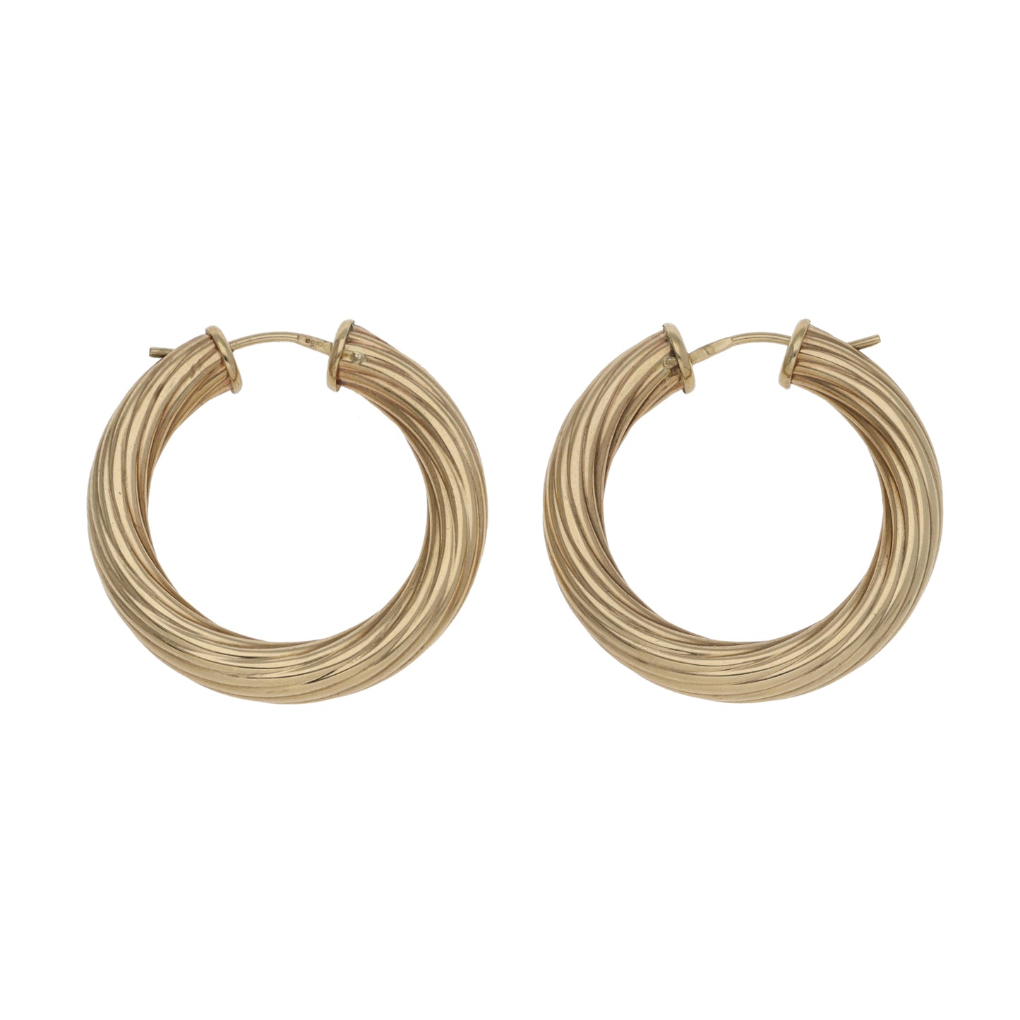 9ct Gold Hoop Earrings