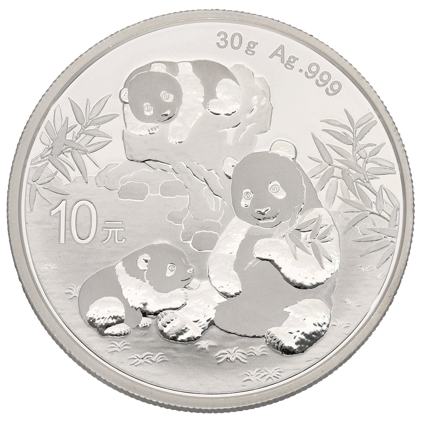 New Fine Silver Chinese Panda Coin 2025