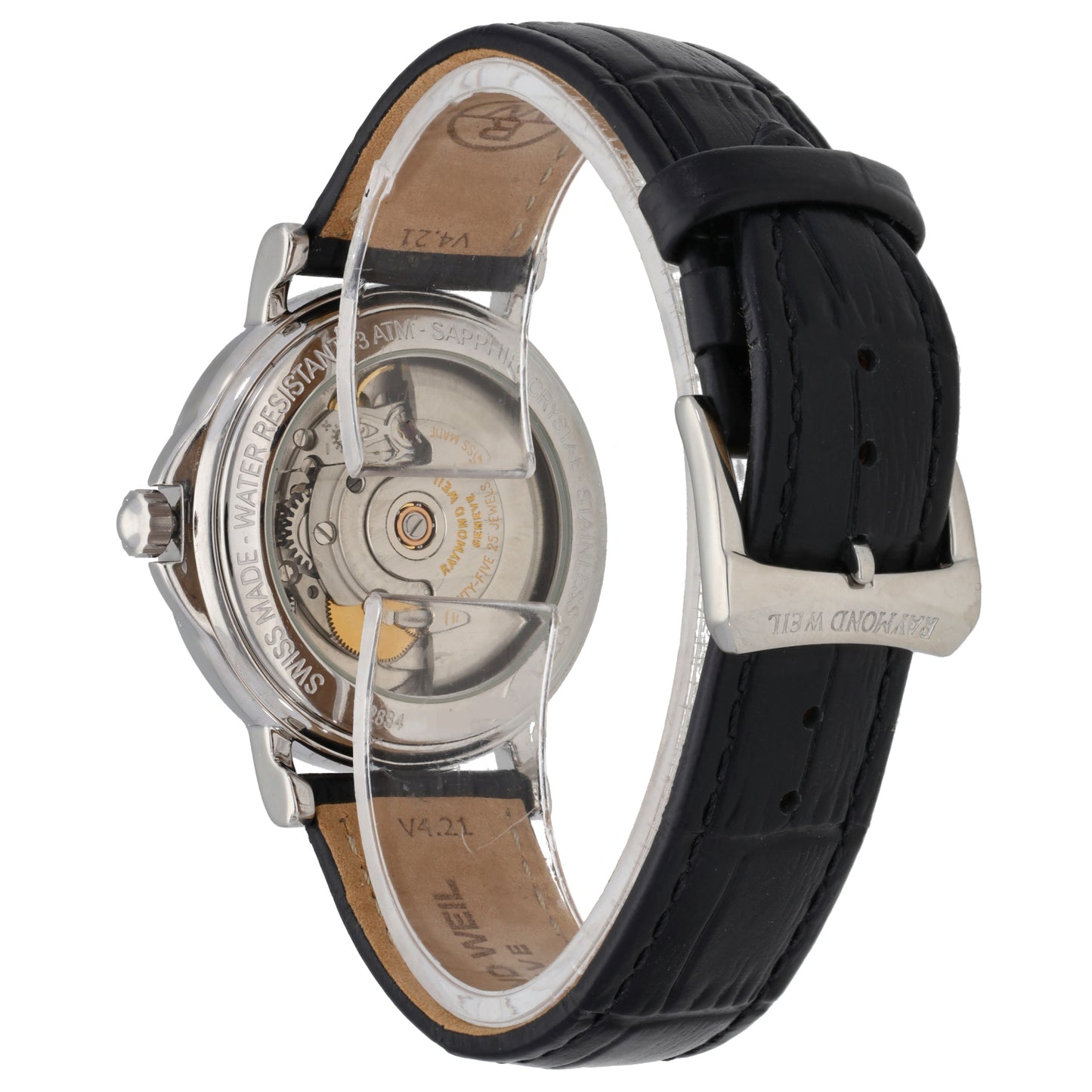Raymond Weil Tradition 2834 38mm Stainless Steel Watch