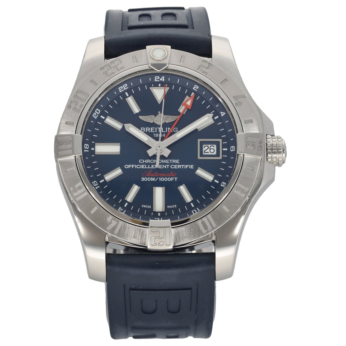 Breitling Chronomatic A32390 43mm Stainless Steel Watch