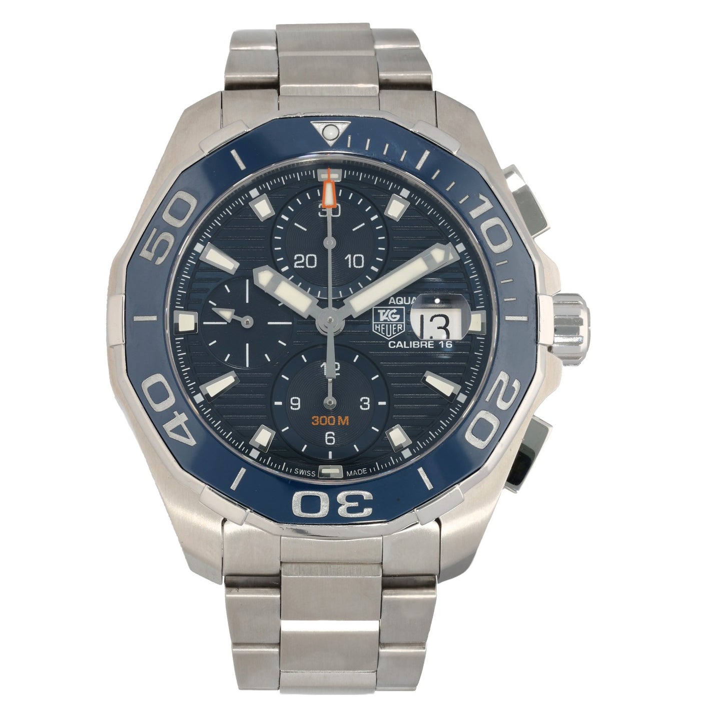 Tag Heuer Aquaracer CAY211B-0 43mm Stainless Steel Watch