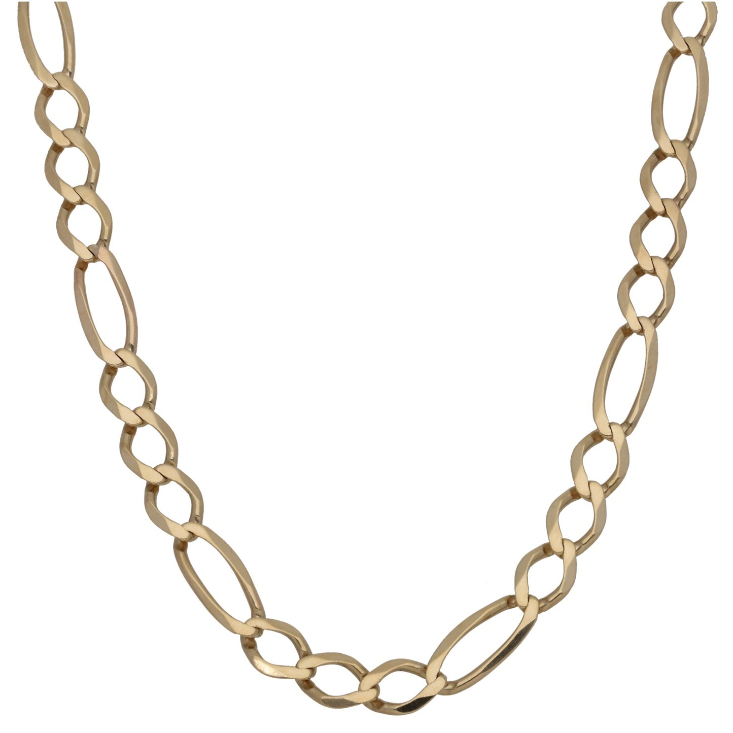 9ct Gold Figaro Chain 22"