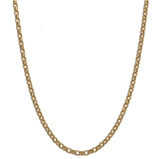 9ct Gold Belcher Chain 20"