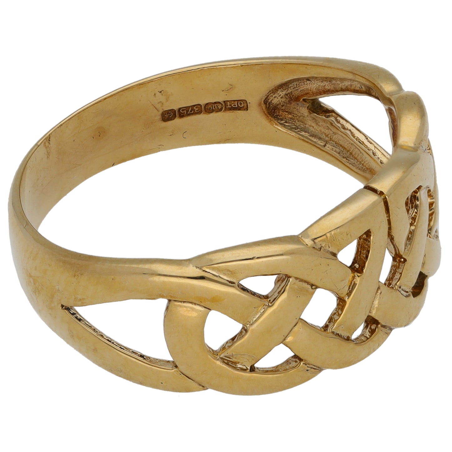 9ct Gold Alternative Ring Size T