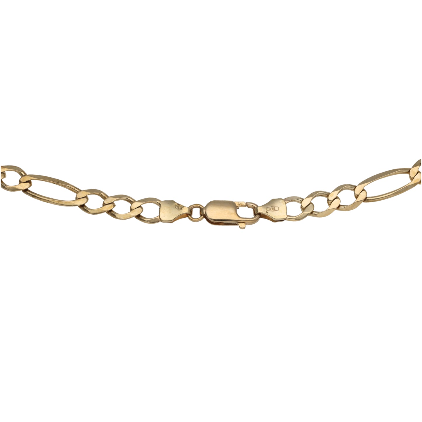 9ct Gold Figaro Chain 18"