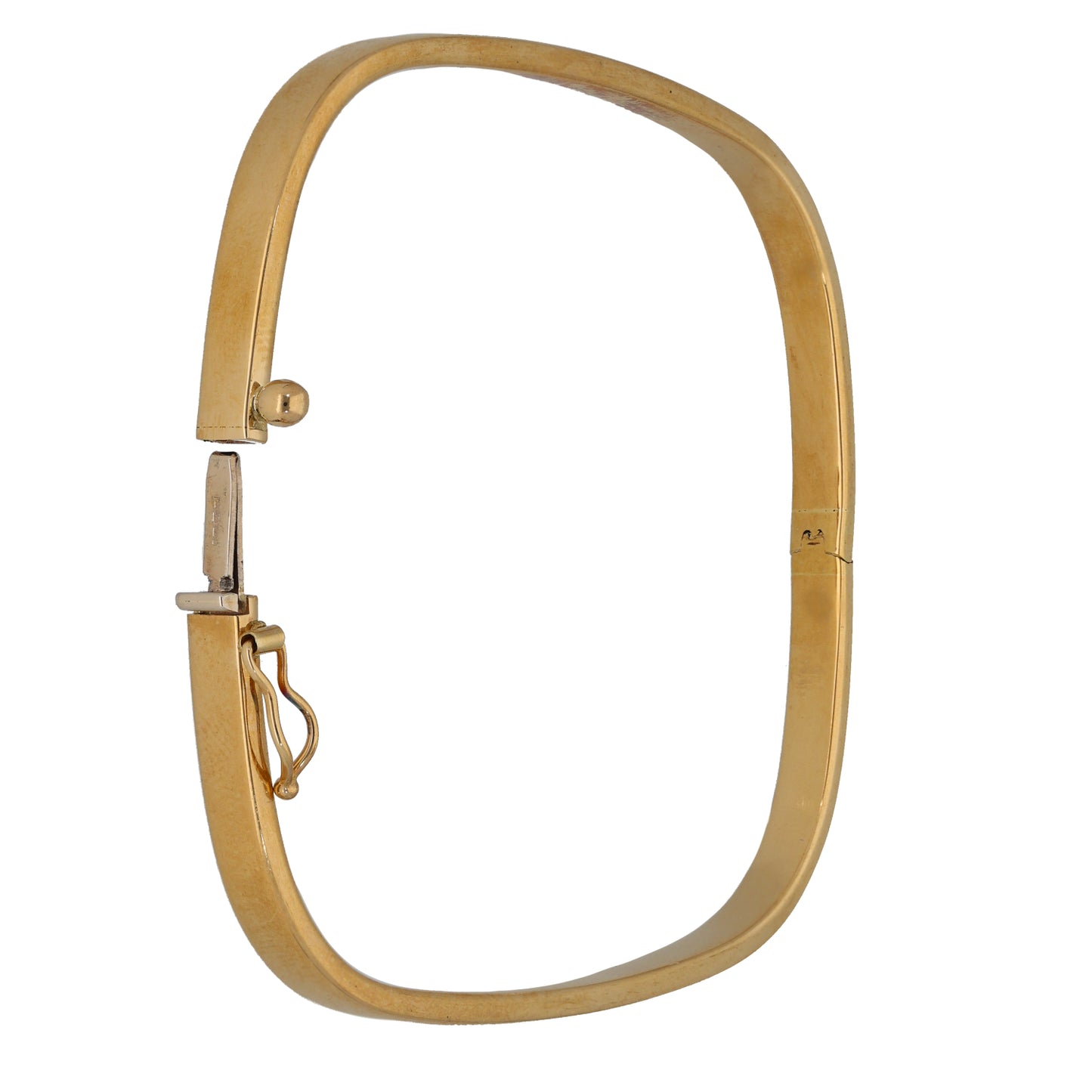 9ct Gold Hinged/Clasp Bangle