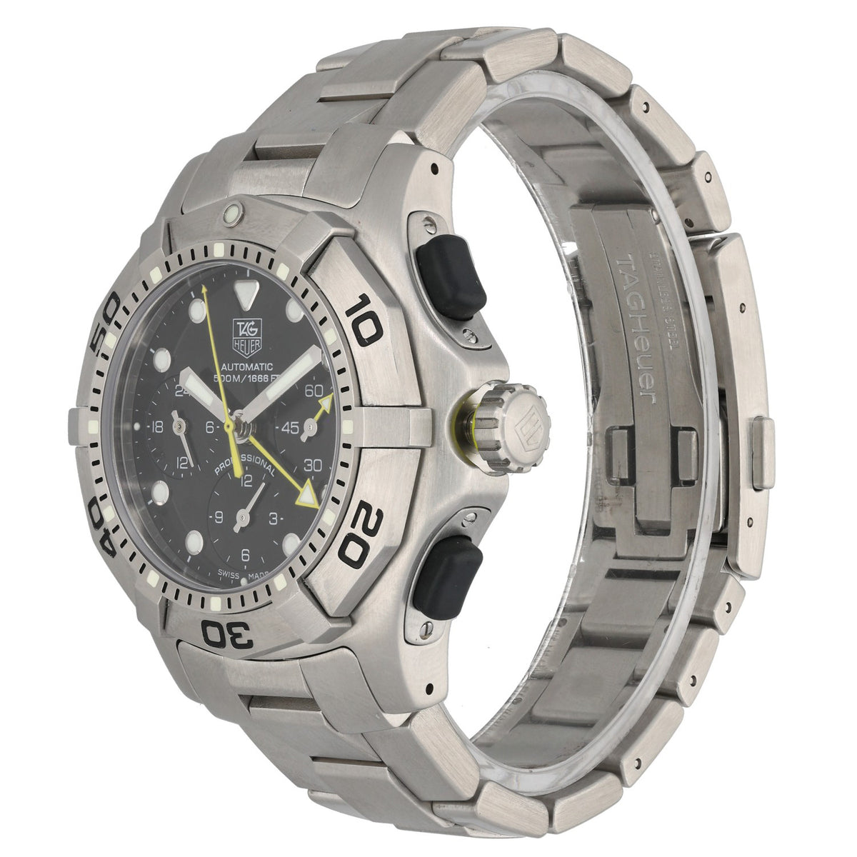 Tag Heuer Aquagraph CN211A 42mm Stainless Steel Watch