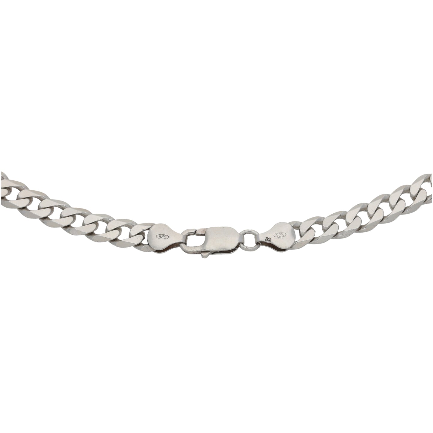 Sterling Silver Curb Chain 24"