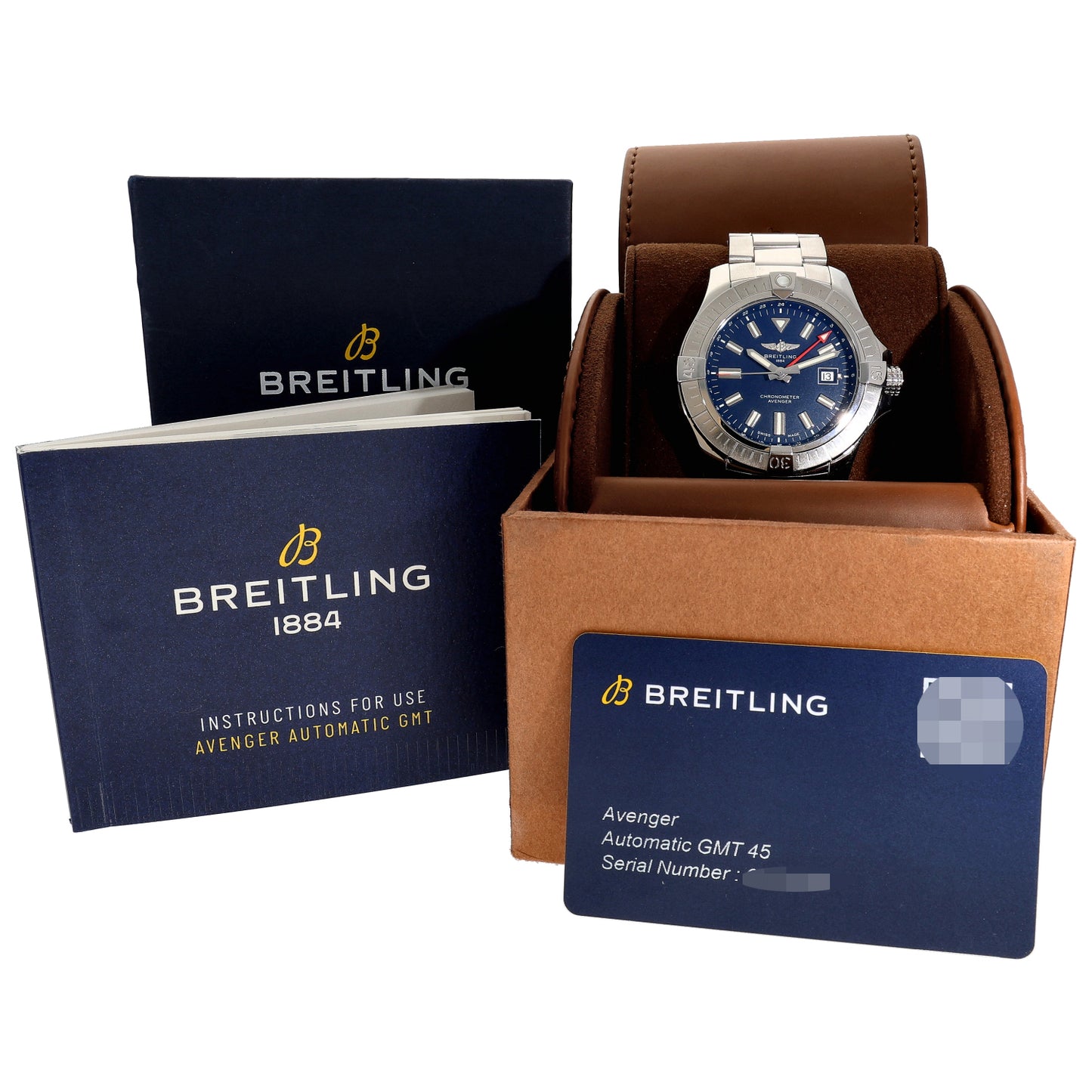 Breitling Avenger GMT 45 A32395 45mm Stainless Steel Watch