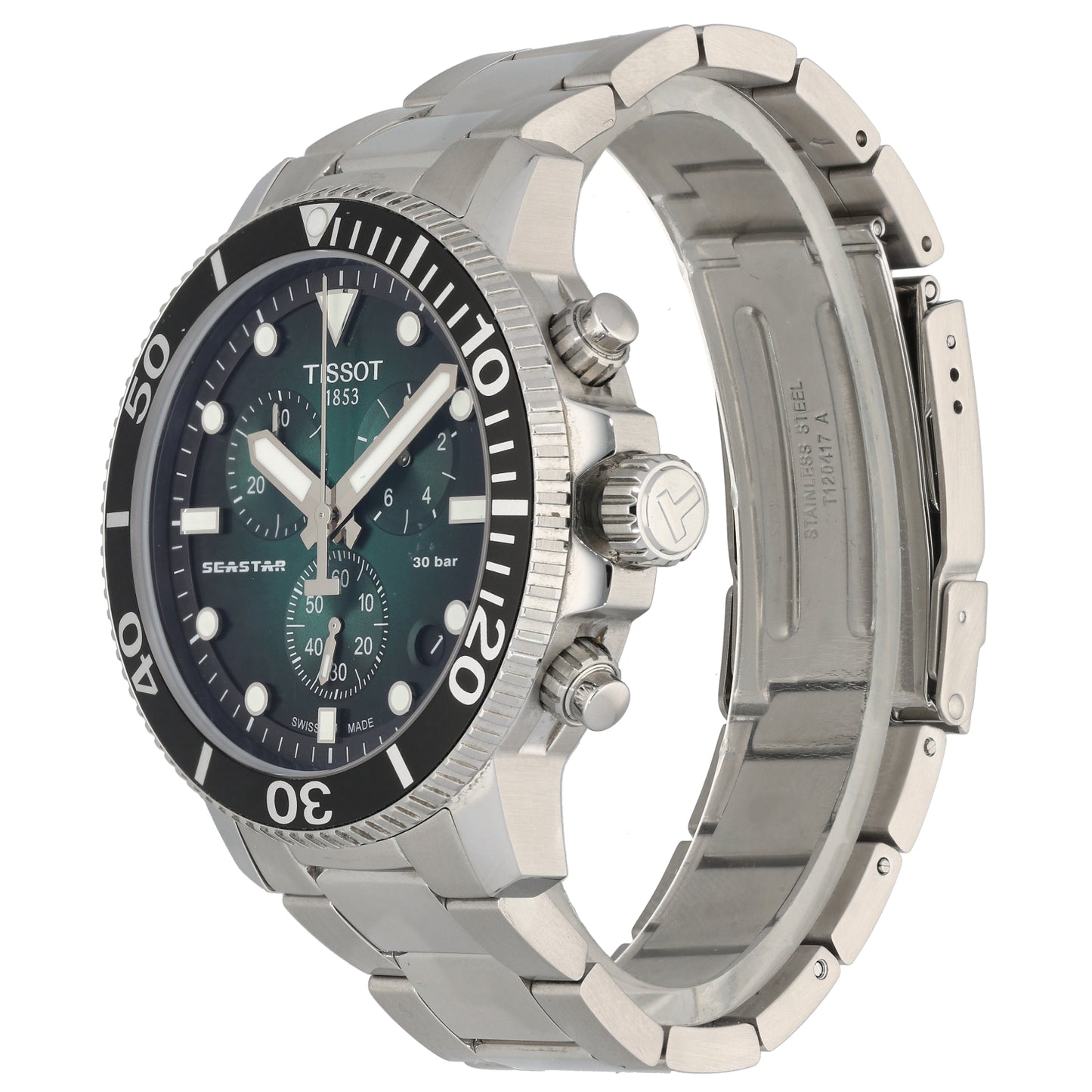 Tissot Seastar T120417 A 45mm Stainless Steel Watch