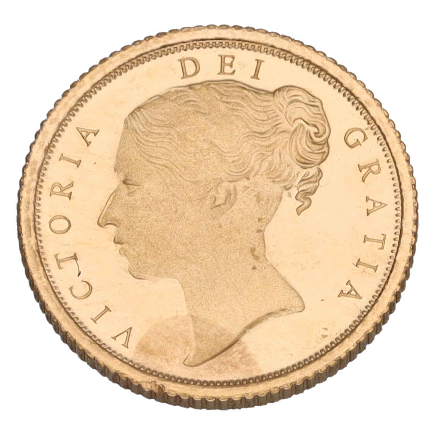 22ct Gold Queen Victoria 200th Anniversary Quarter Sovereign Coin 2019