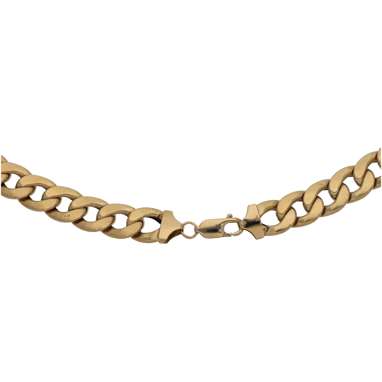 18ct Gold Curb Chain 24"