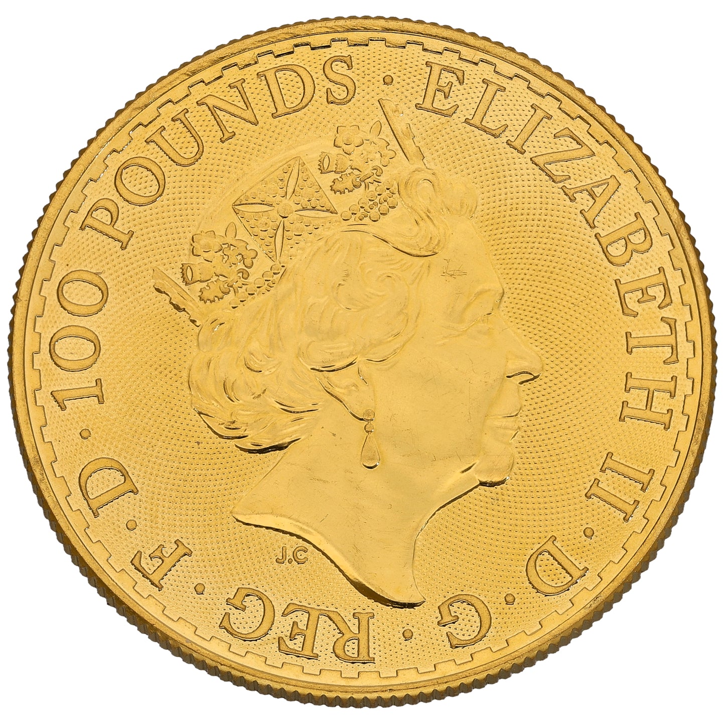 24ct Gold Queen Elizabeth II 1 OZ Britannia Coin 2020