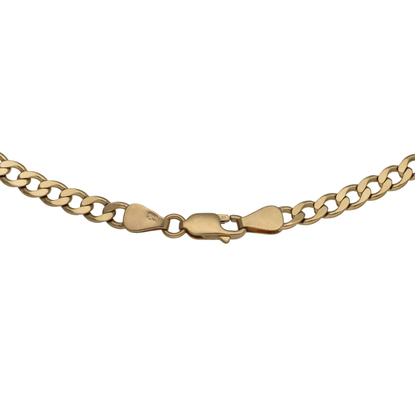 9ct Gold Curb Chain 20"