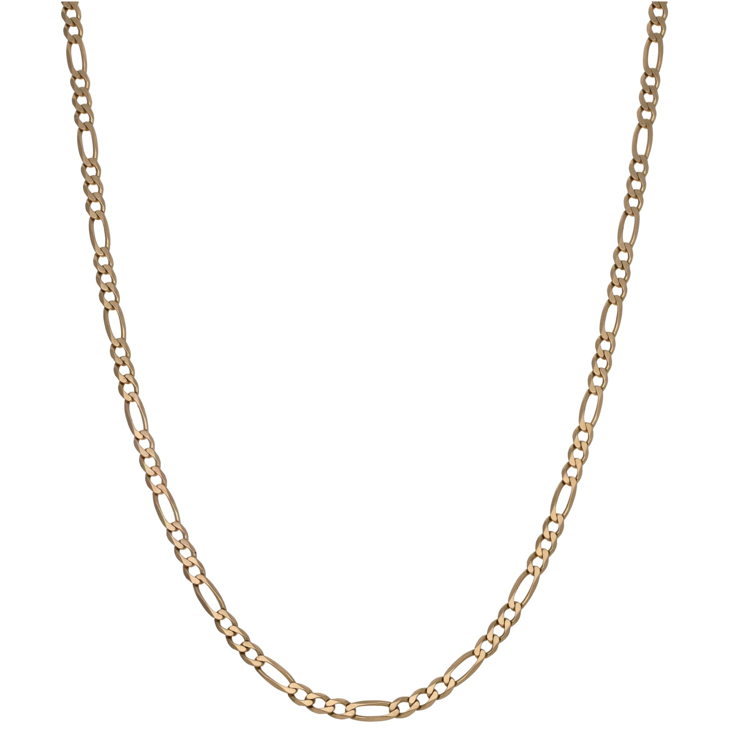 9ct Gold Figaro Chain 22"