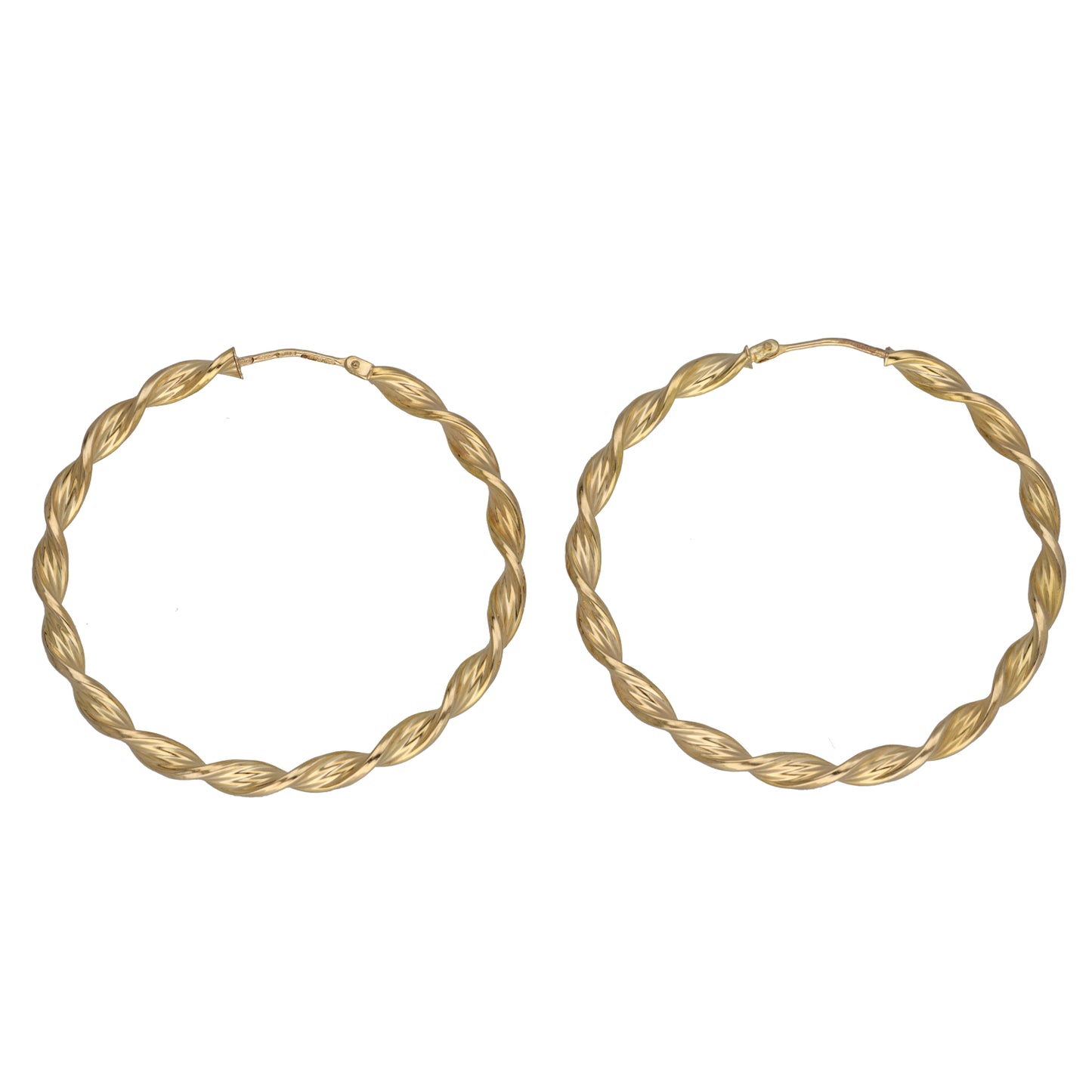 9ct Gold Hoop Earrings