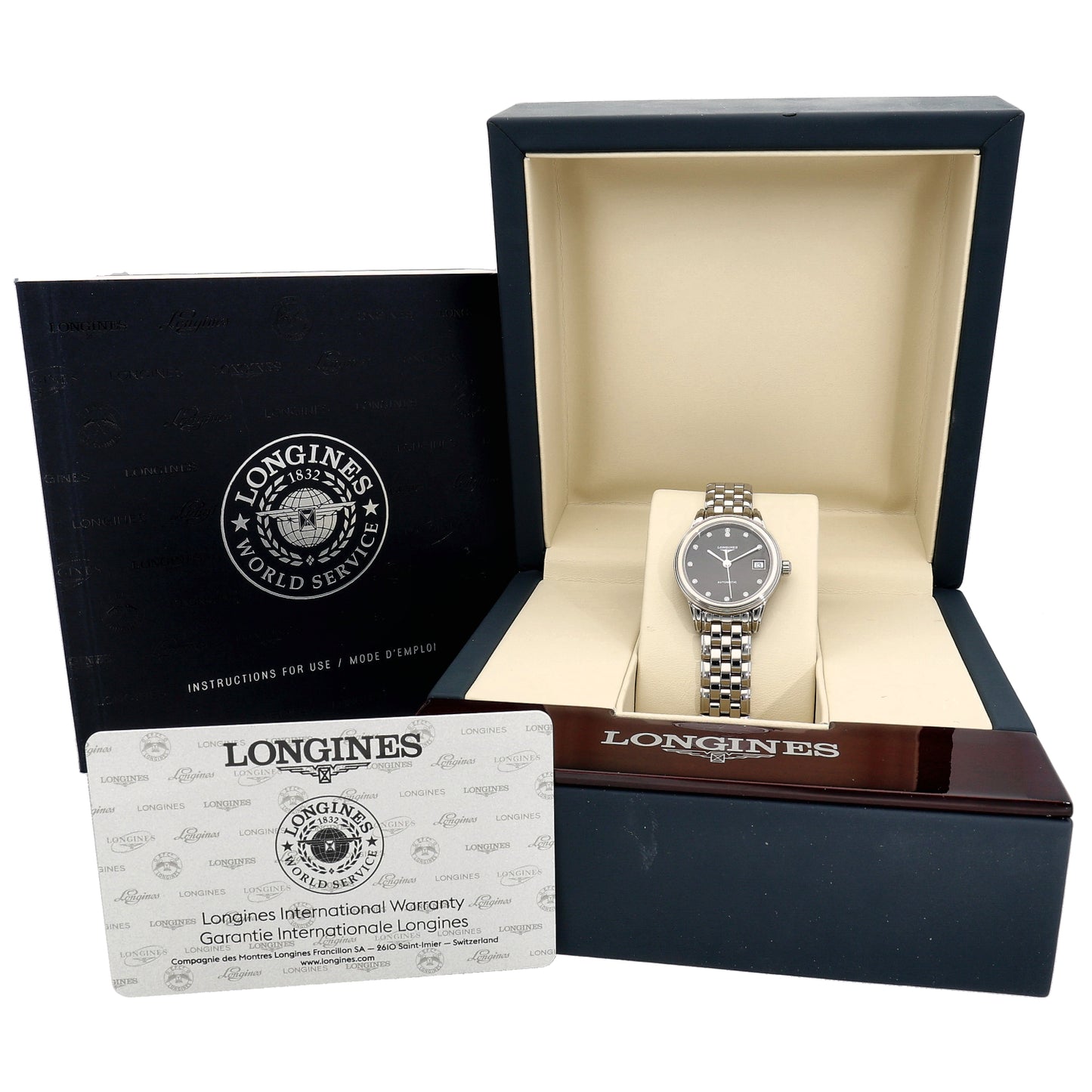 Longines Flagship L4.274.4 26mm Stainless Steel Watch