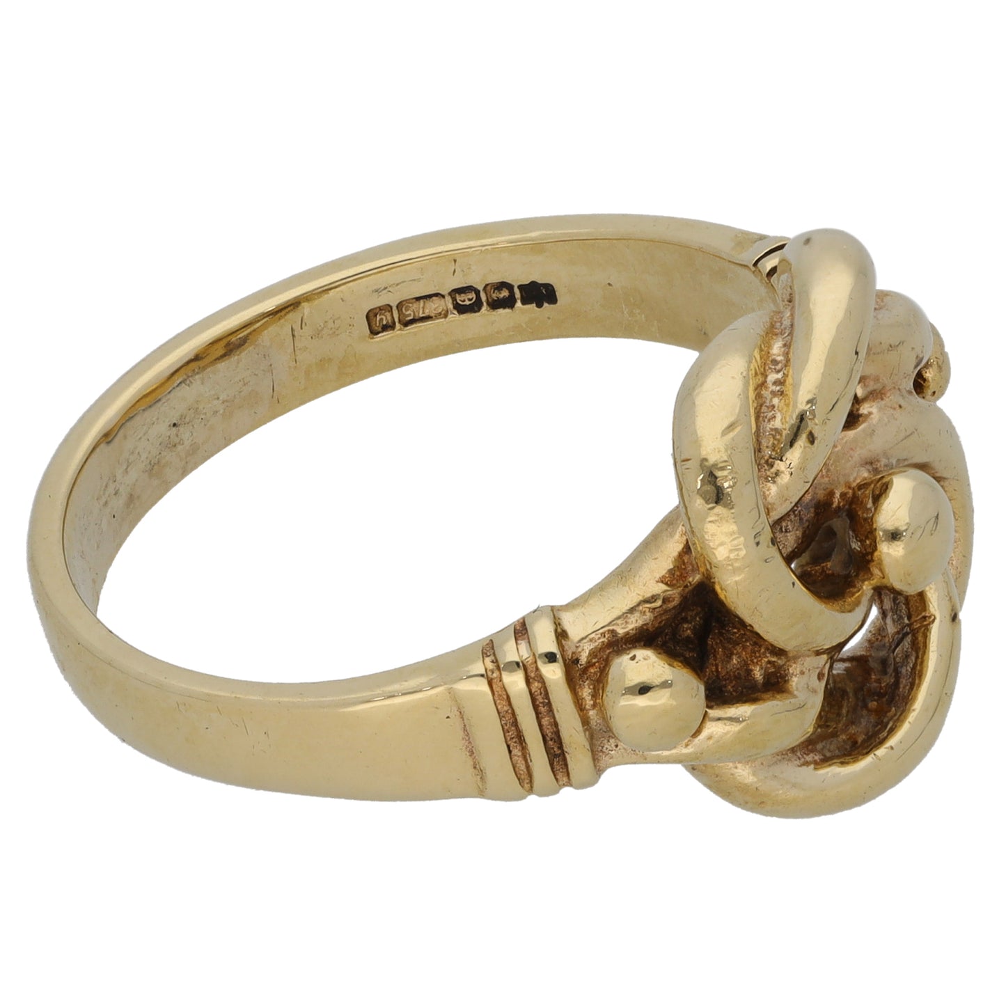 9ct Gold Knot Ring Size V