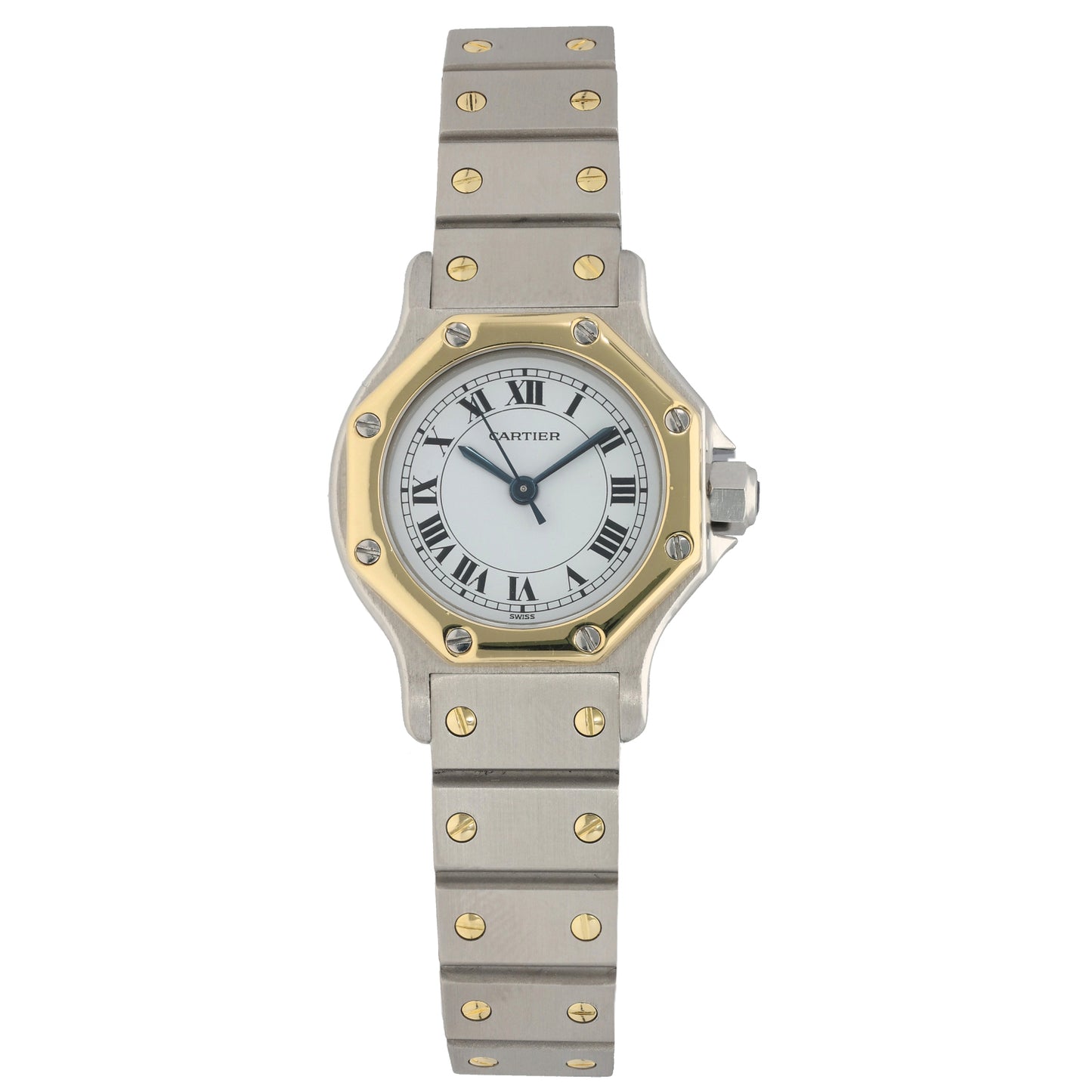 Cartier Santos 23mm Bi-Colour Watch