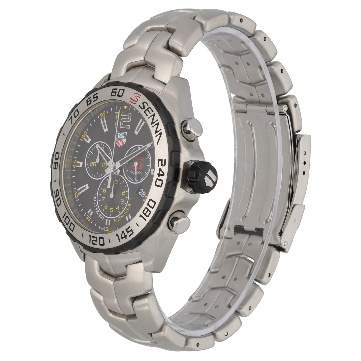 Tag Heuer Formula 1 Senna CAZ1013 43mm Stainless Steel Watch