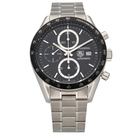 Tag Heuer Carrera CV2010-3 41mm Stainless Steel Watch