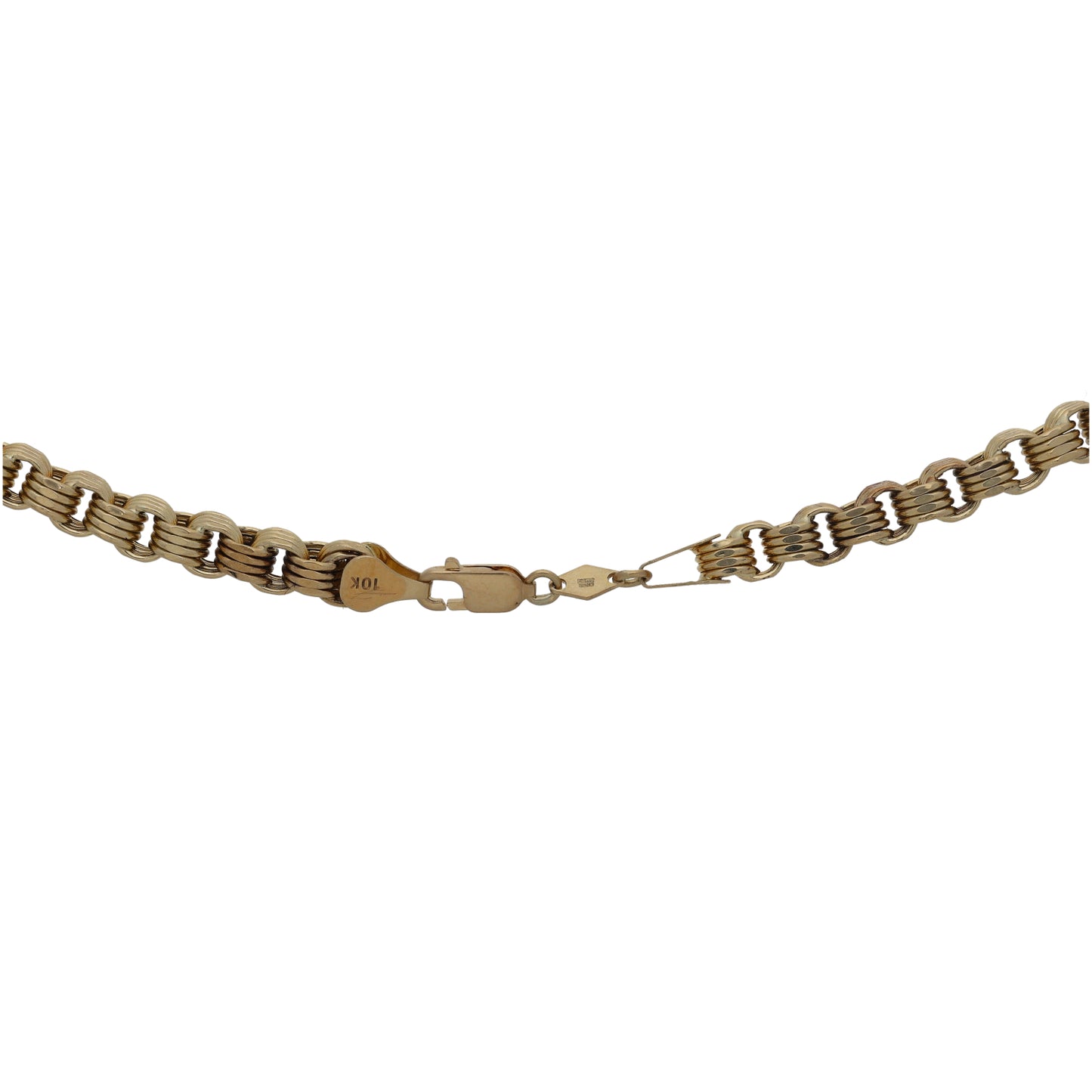 9ct Gold Belcher Chain 28"
