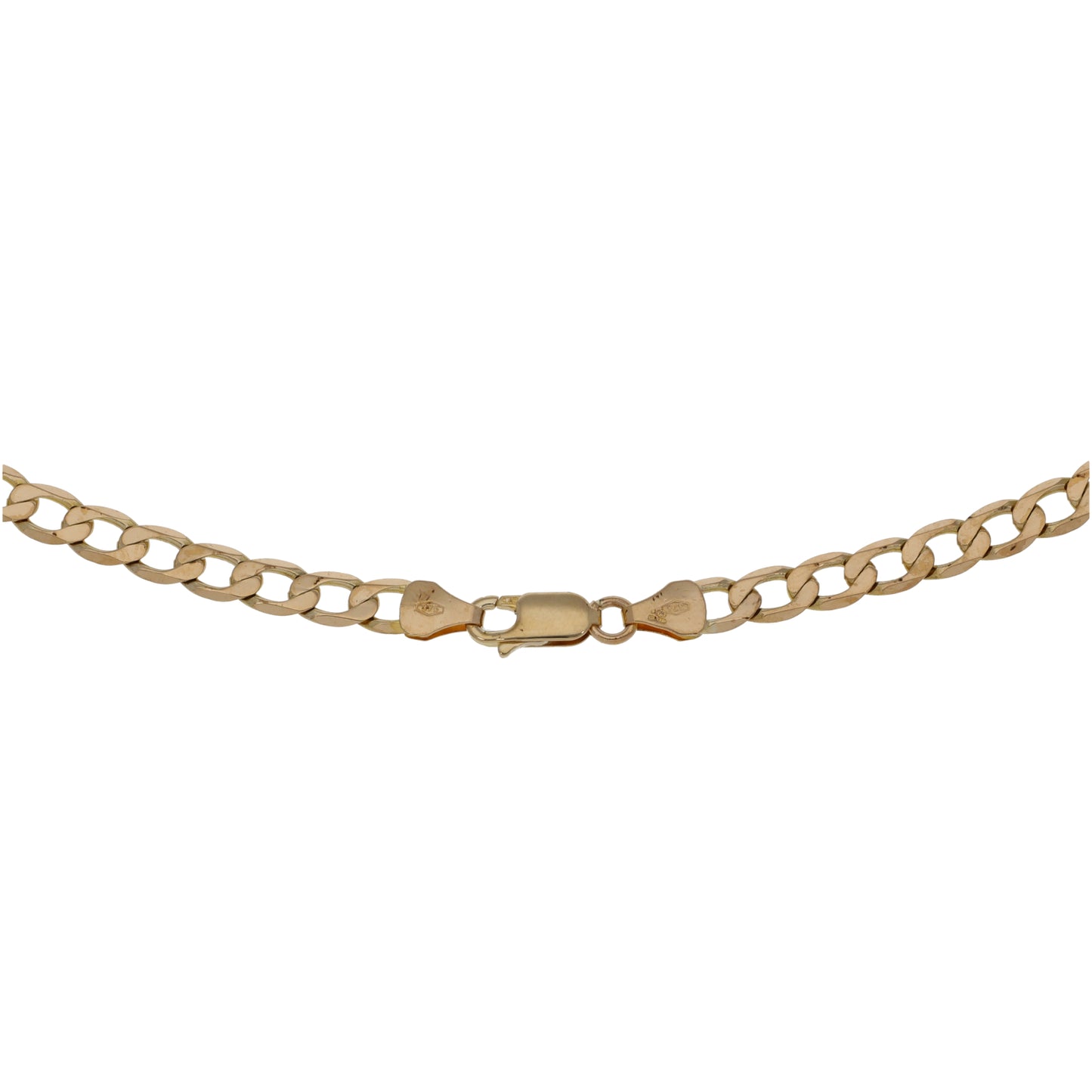 9ct Gold Curb Chain 20"