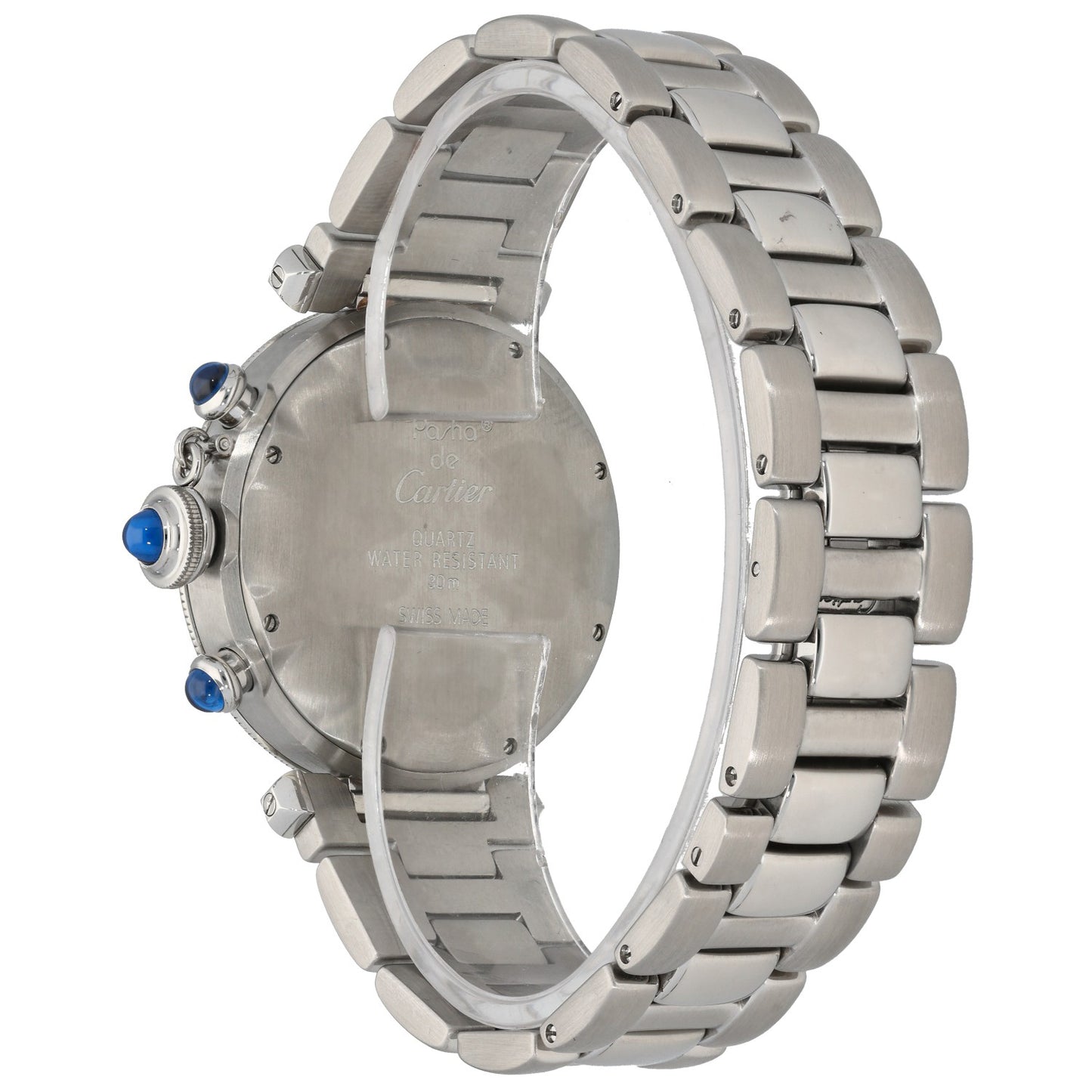 Cartier Pasha W31004H3 38mm Stainless Steel Watch