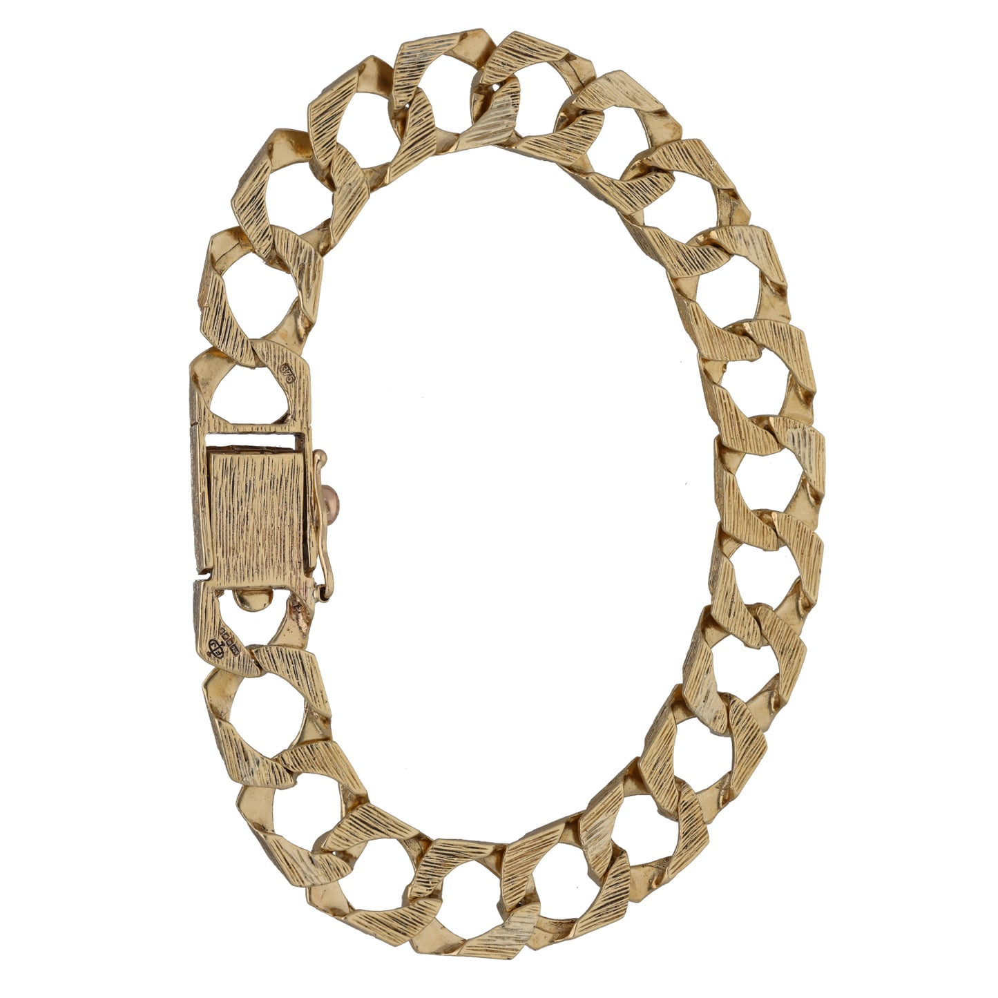 9ct Gold Curb Bracelet