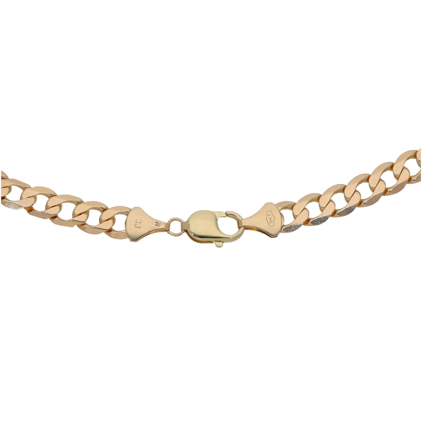 9ct Gold Curb Chain 20"
