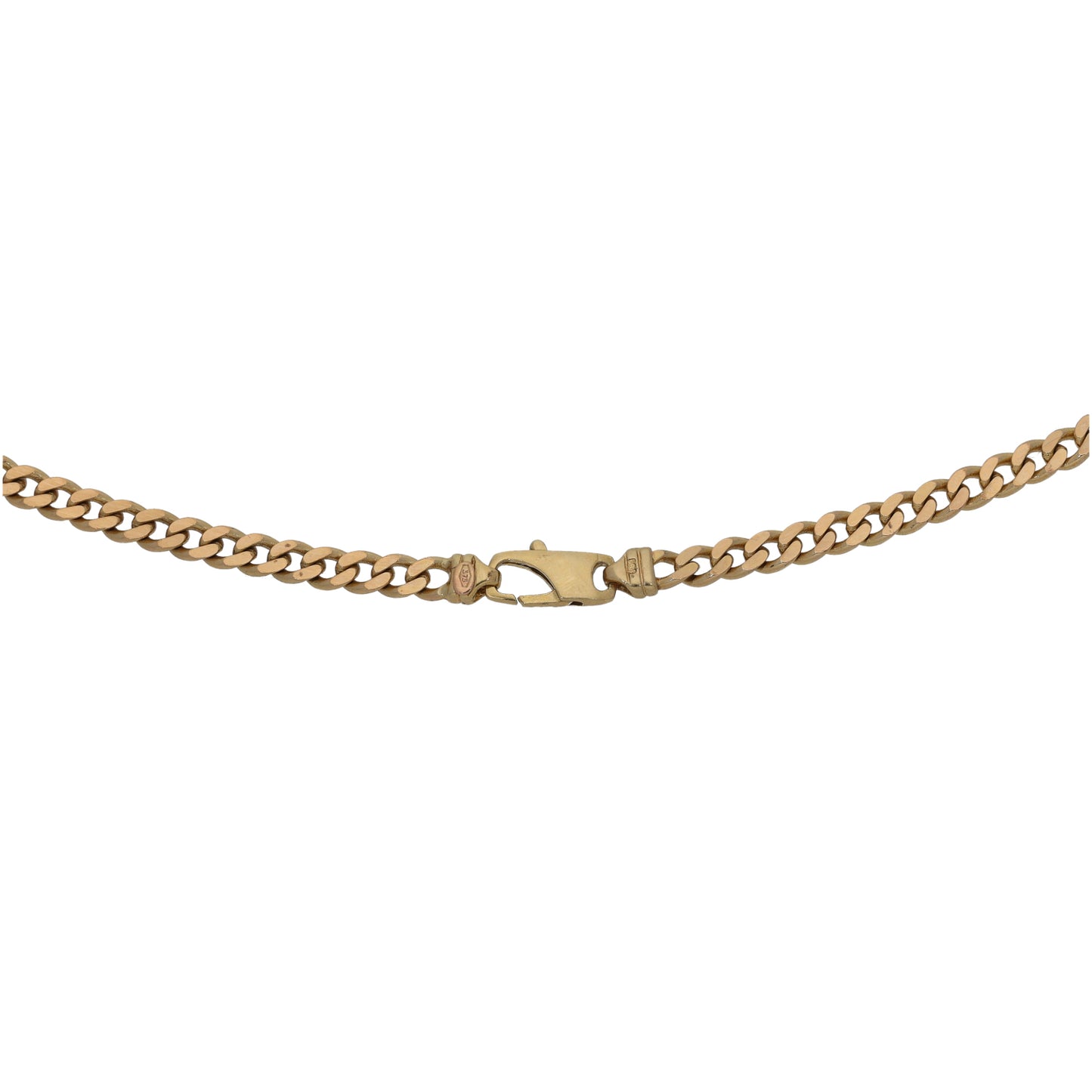 9ct Gold Curb Chain 20"