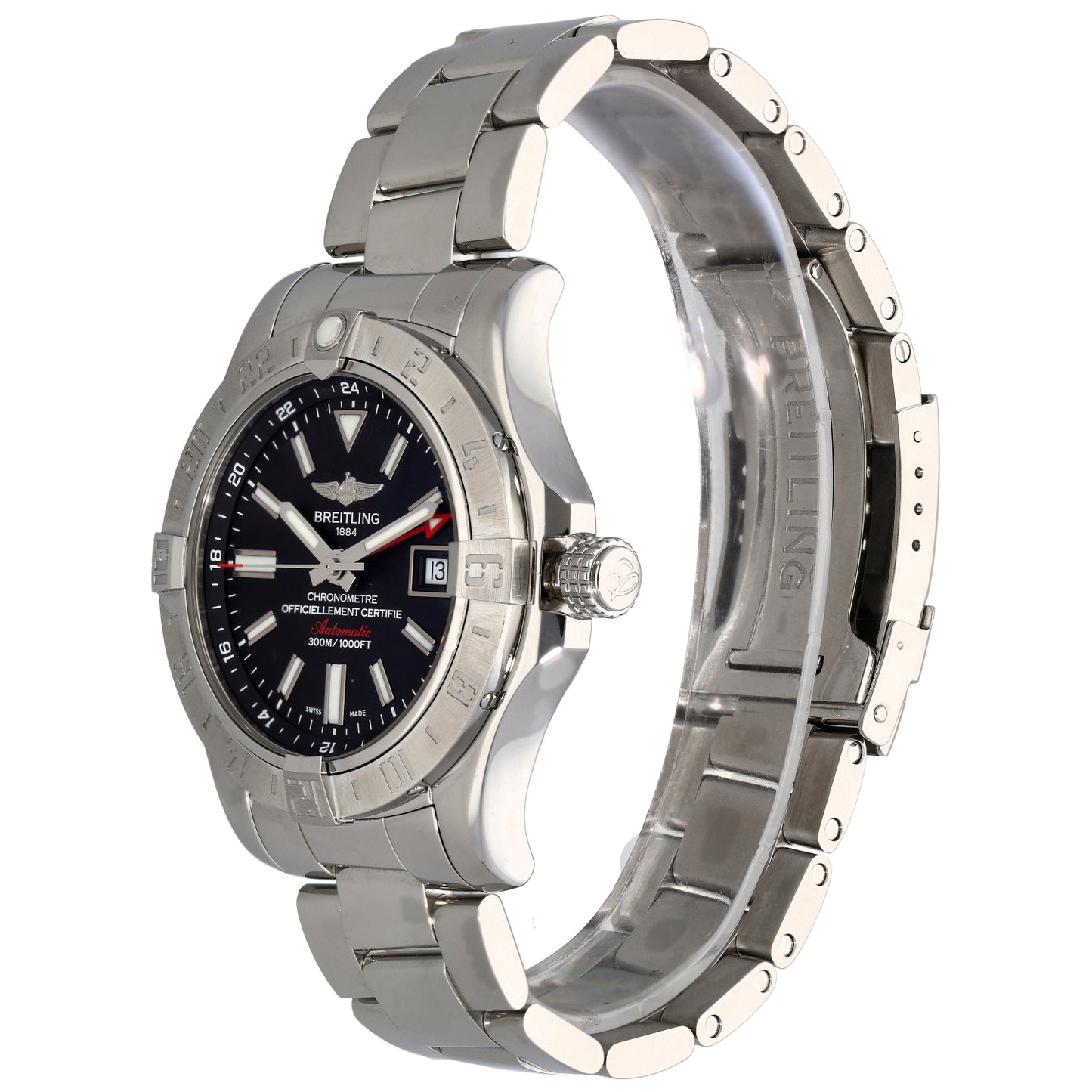 Breitling Avenger II A32390 43mm Stainless Steel Watch