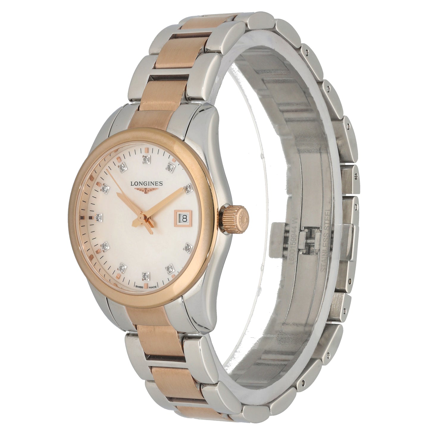 Longines Conquest Classic L2.286.3 28mm Bi-Colour Watch