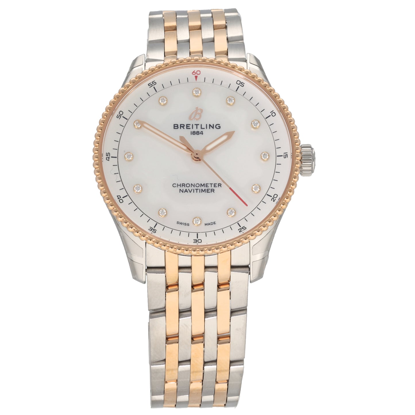 Breitling Navitimer 32 U77320 32mm Bi-Colour Watch (Ex-Display)