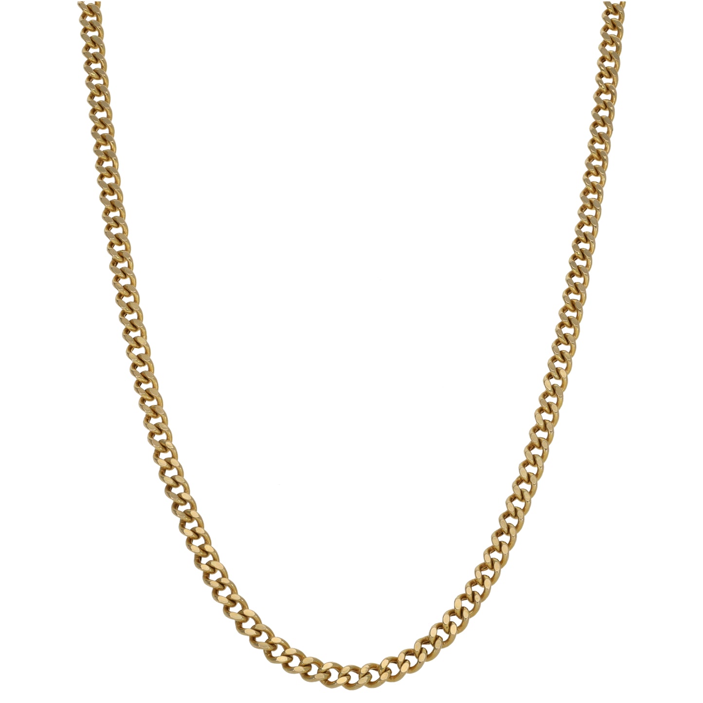 14ct Gold Curb Chain 20"