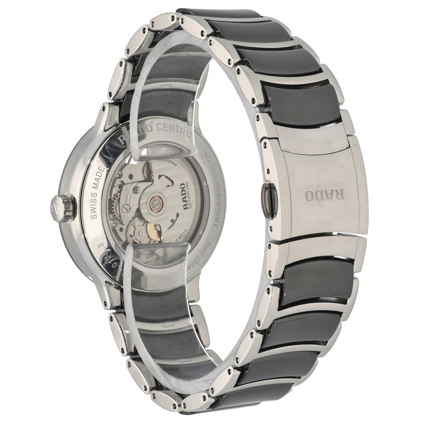 Rado Centrix Open Heart 734.0178.3 38mm Bi-Colour Watch